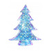 SHINY ALBERO LUMINOSO IRIDESCENTE 25 LED CM.48H A BATTERIA (4pz)